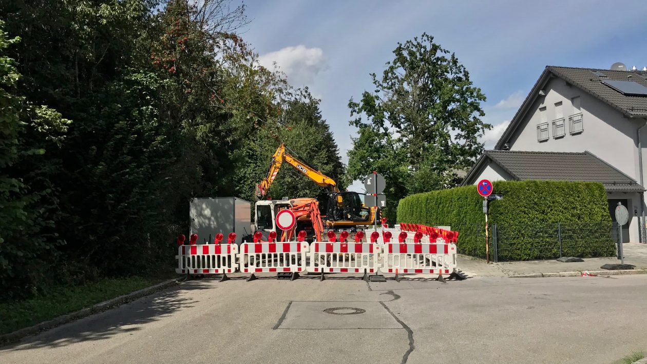Baustelle Leonhard-Stadler-Str.