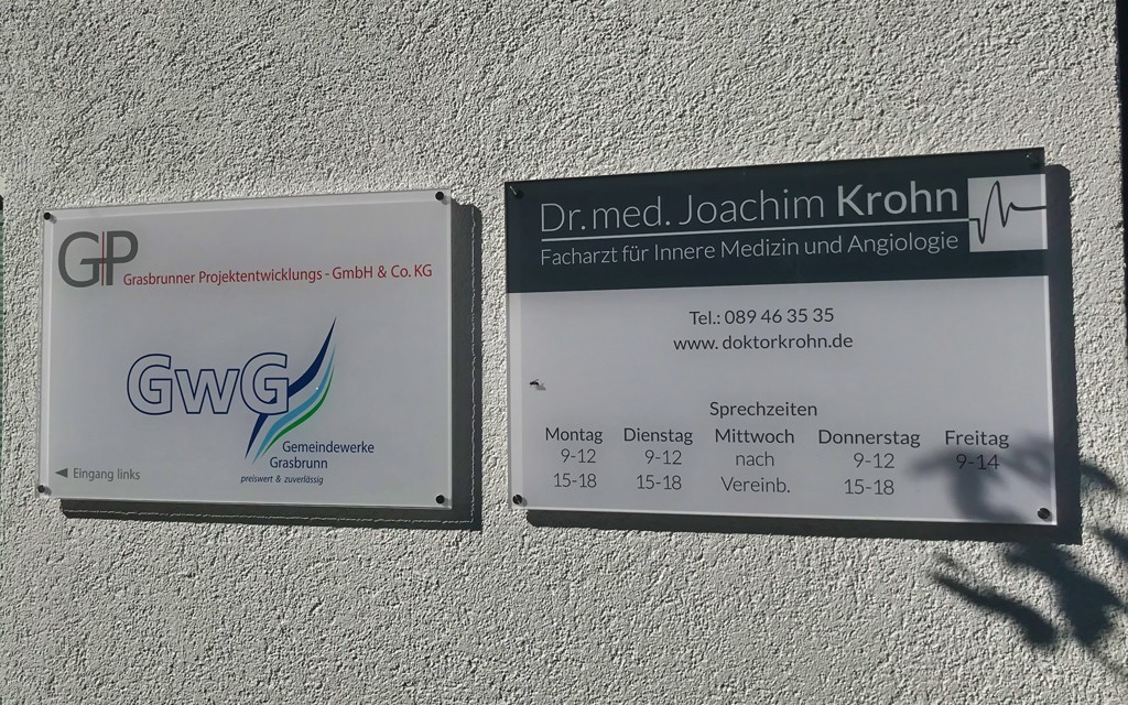 GWG/Dr-Krohn Schilder