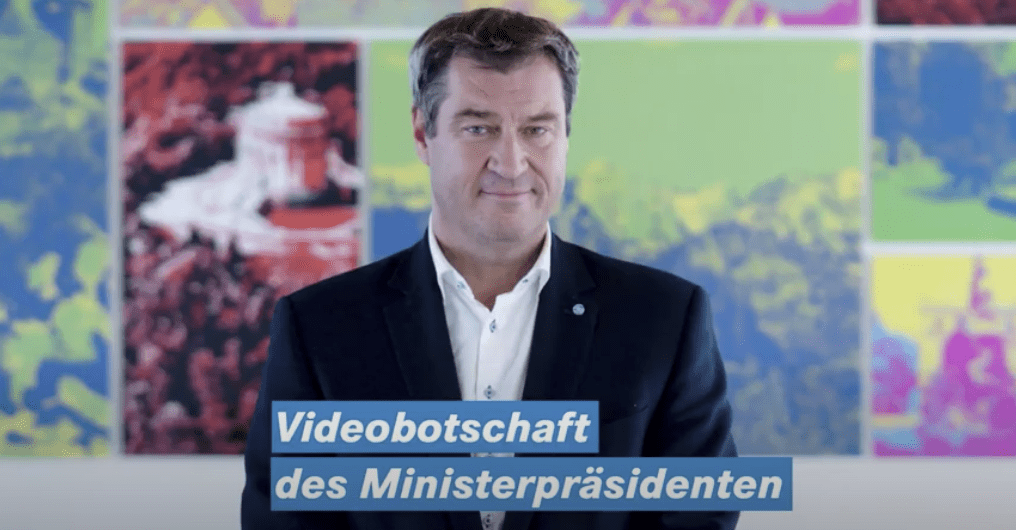 Videobotschaft Dr. Markus Söder