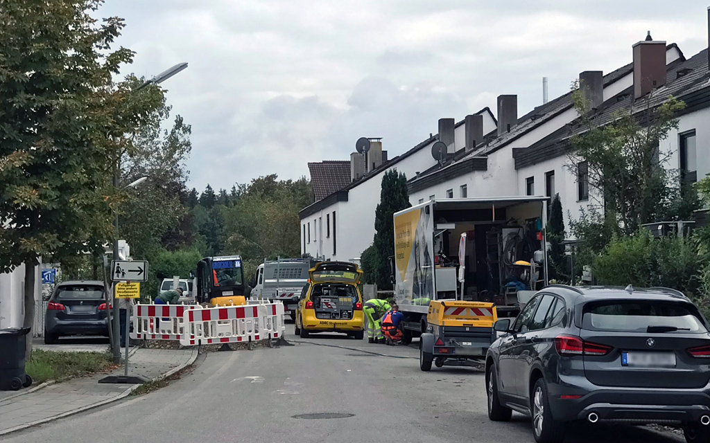 Baustelle Johann-Hackl-Ring