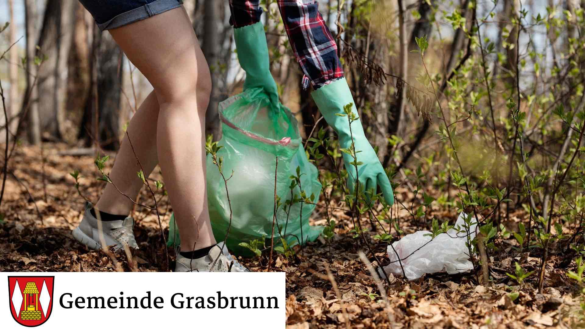 Ramadama - Waldräumung in der Gemeinde Grasbrunn 2023