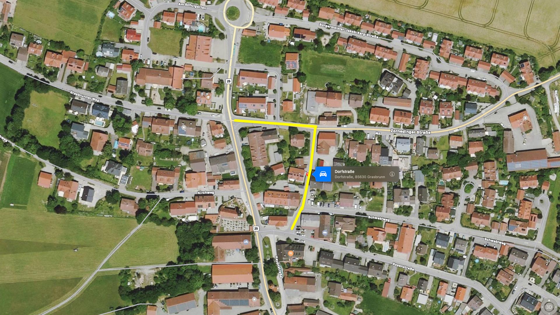 Harthausen Verlängerung Dorfstraße