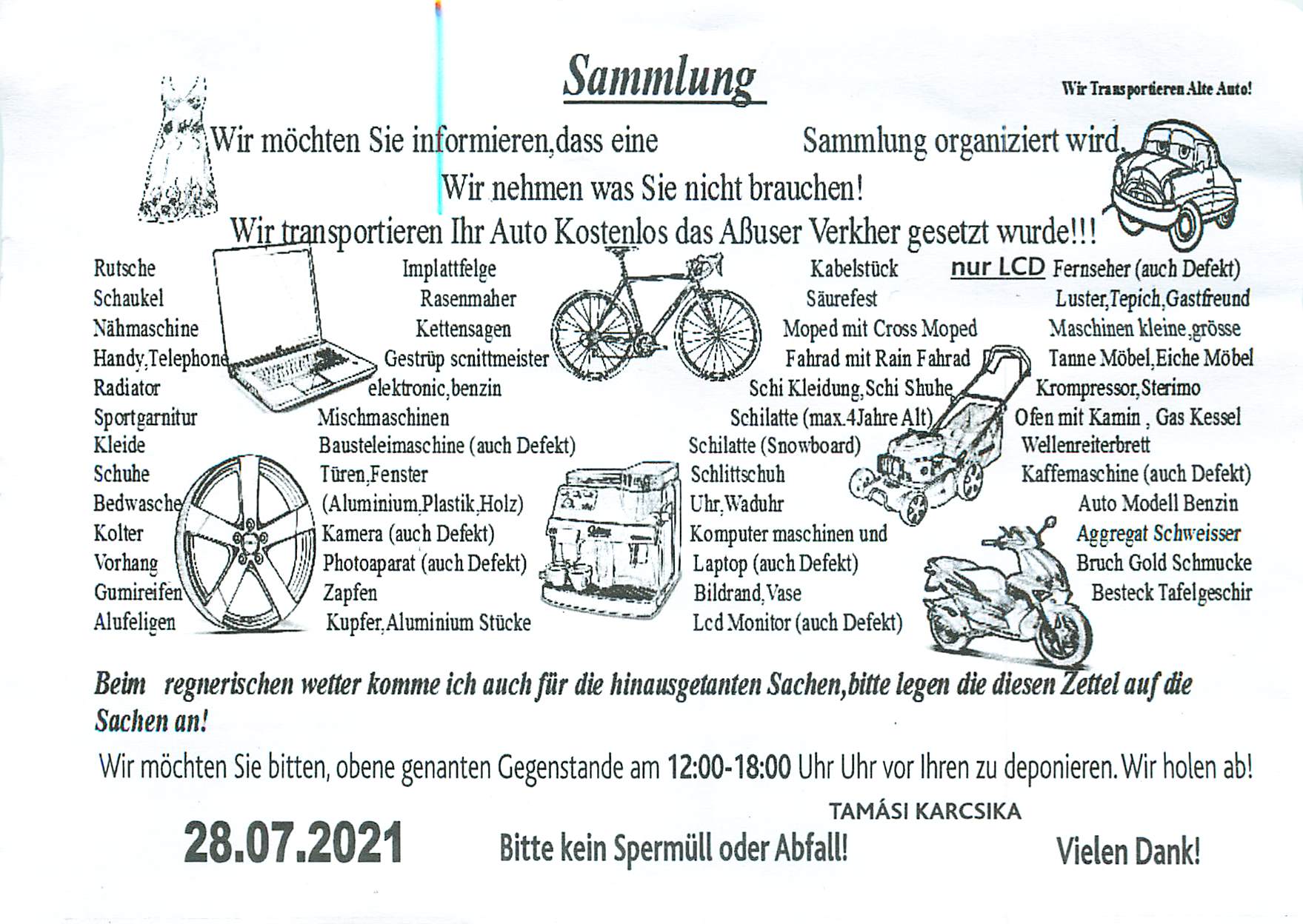 Dubiose Sammlung