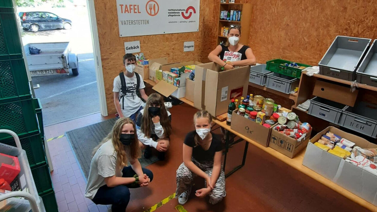 Firmlinge sammeln für die Tafel