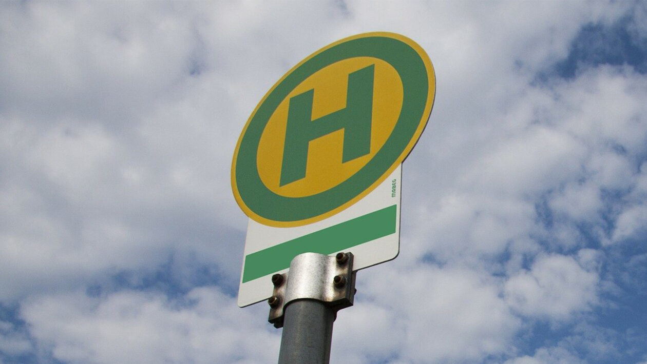 Haltestellenschild