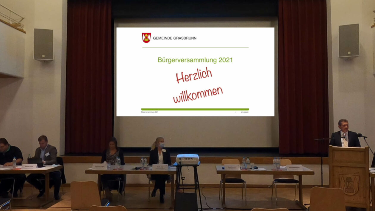 Bürgerversammlung 2021