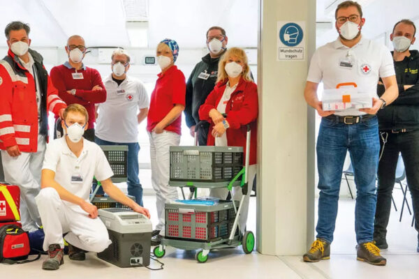 Rotes Kreuz Team
