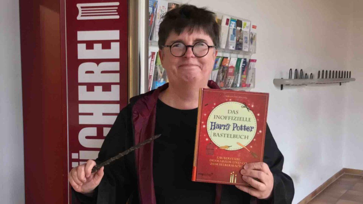 Sabine Dunker als Harry Potter