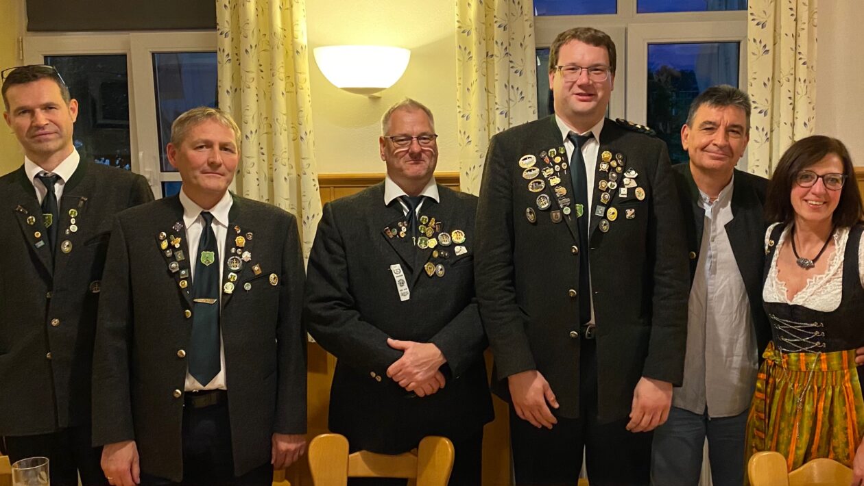 Jahreshauptversammlung der Edelweiss-Schützen Grasbrunn-Neukeferloh