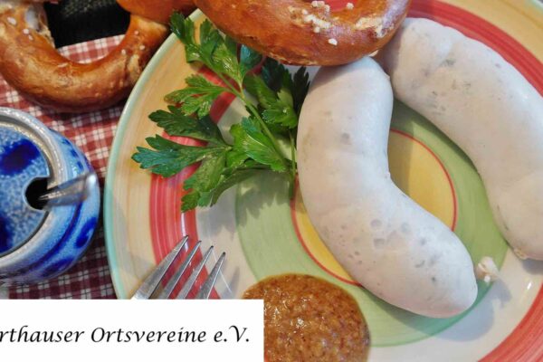 Weißwurstfrühstück beim 12. Harthauser Dorffest