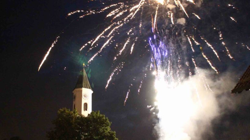 Feuerwerk Dorffest Harthausen 2022