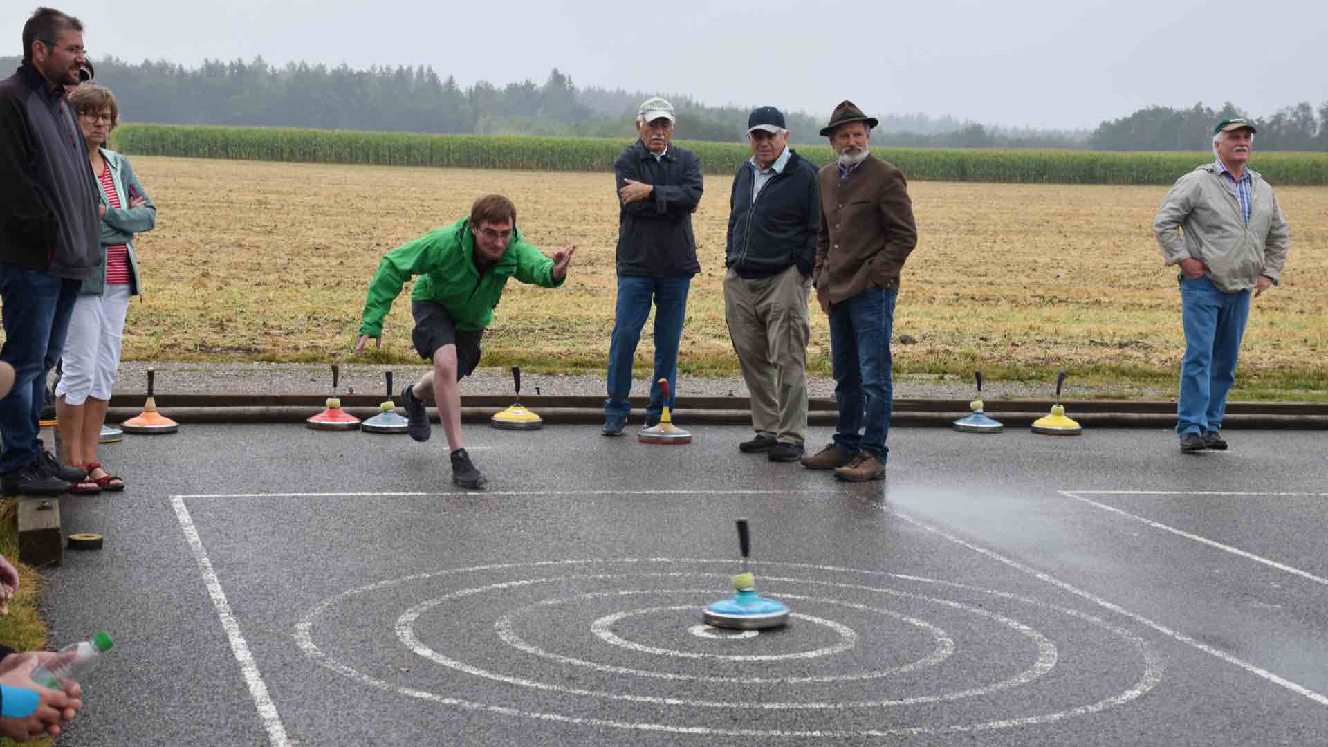 Dorfmeisterschaft der Harthauser Stockschützen