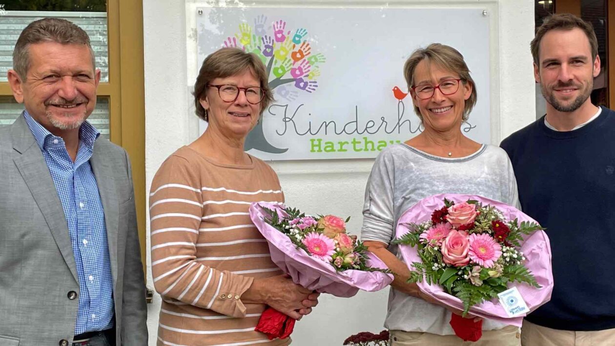 Zwei Jubilare feiern im Kinderhaus Harthausen