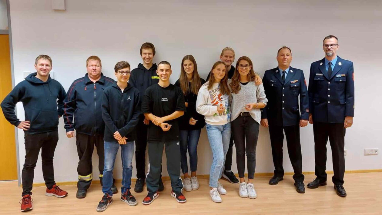 Jugendleistungsprüfung bei der Feuerwehr Harthausen