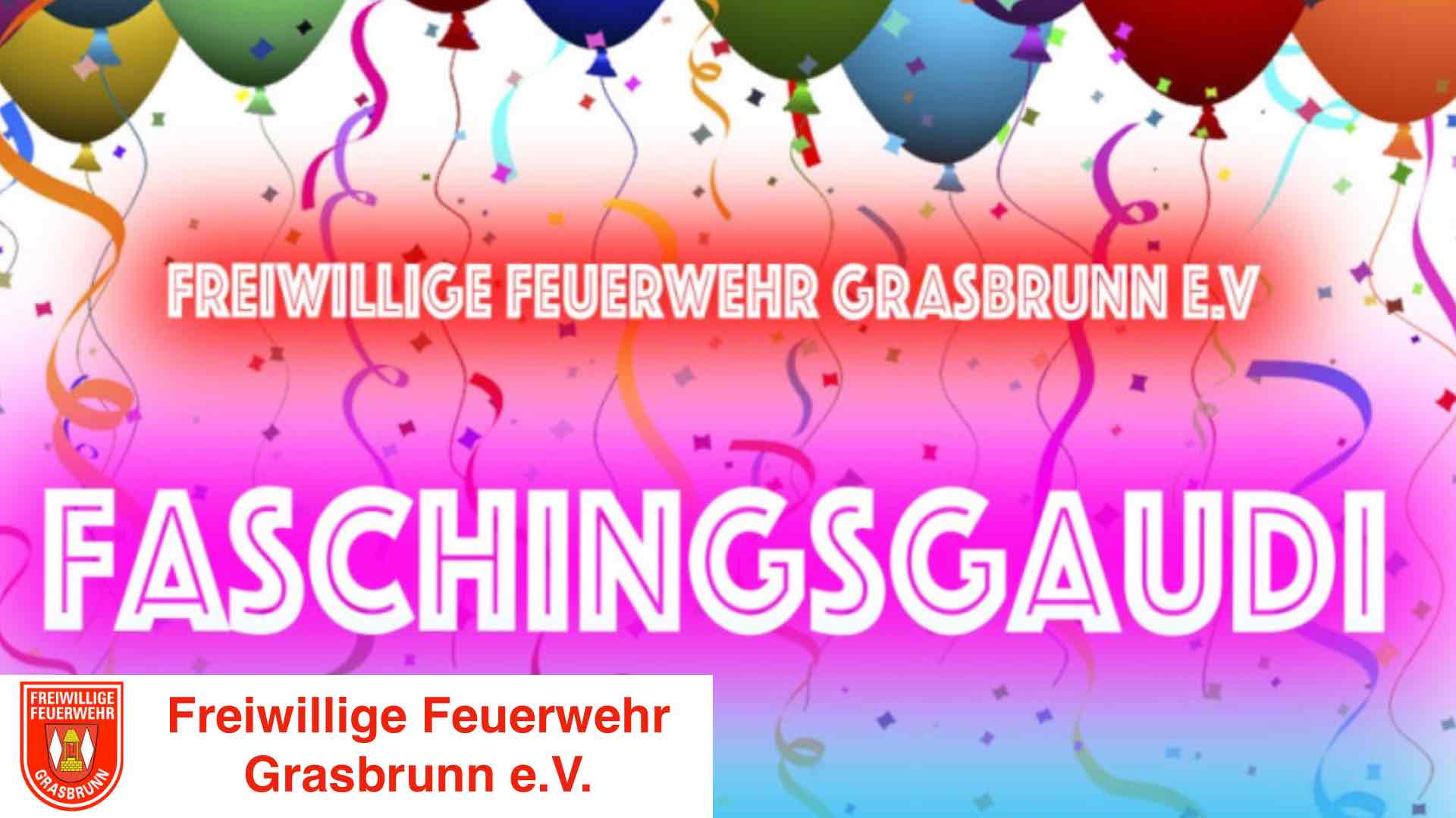 Faschingsgaudi mit der Feuerwehr Grasbrunn 2024