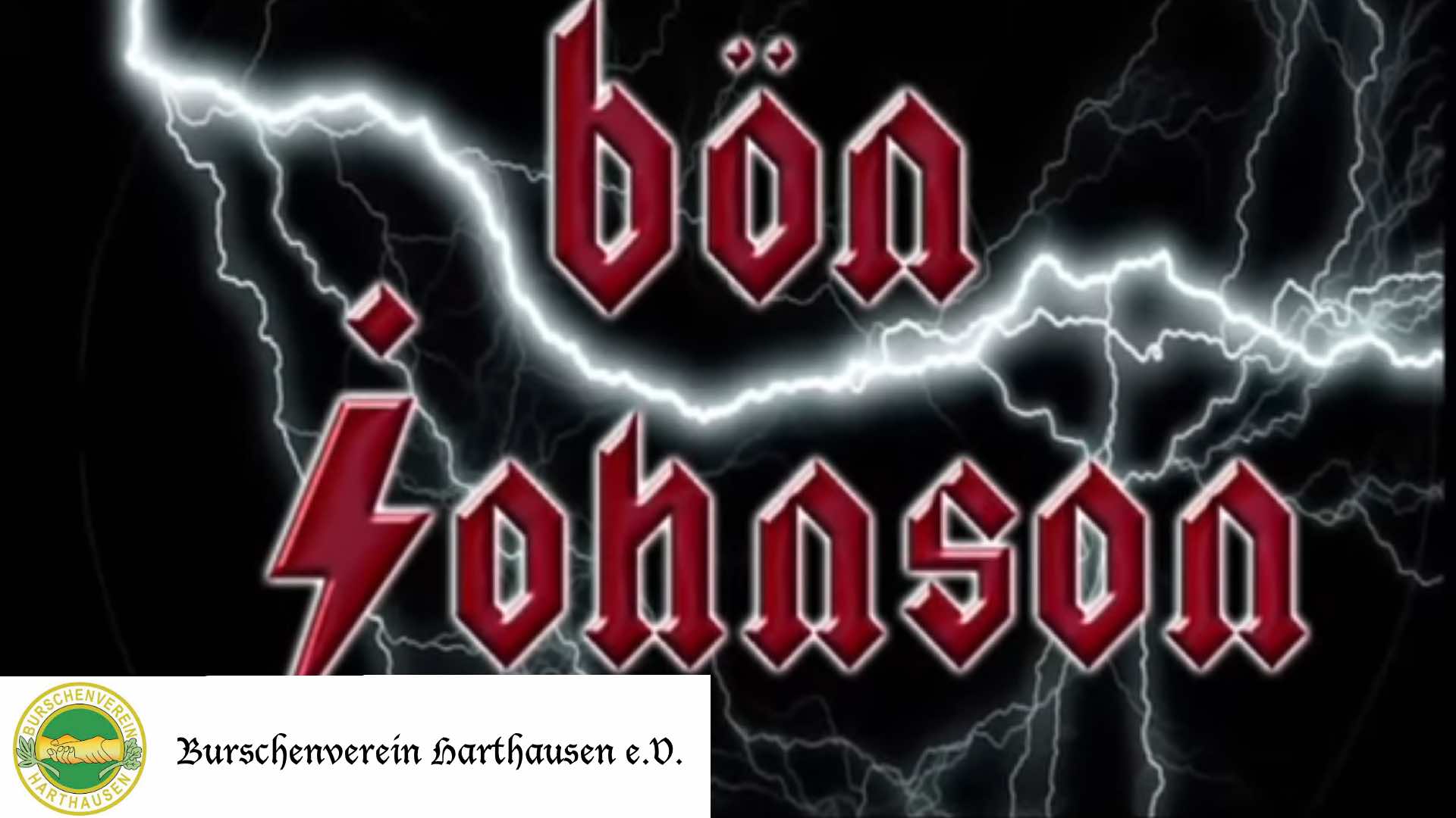 Harthauser Wachhüttn-Nacht mit der Live-Band Bon Johnson