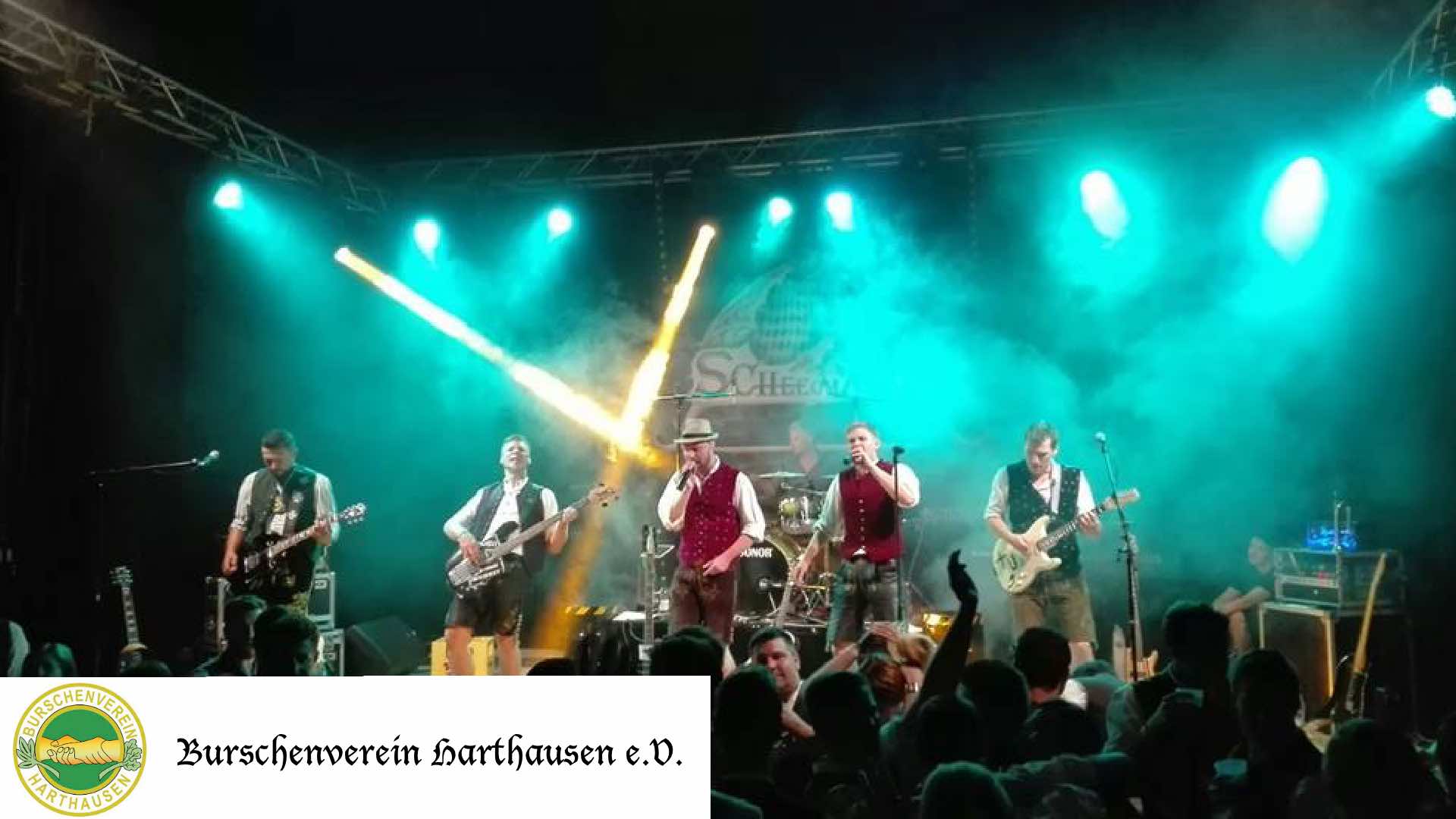 Harthauser Wachhüttn-Nacht mit der Live-Band Scheeomnei