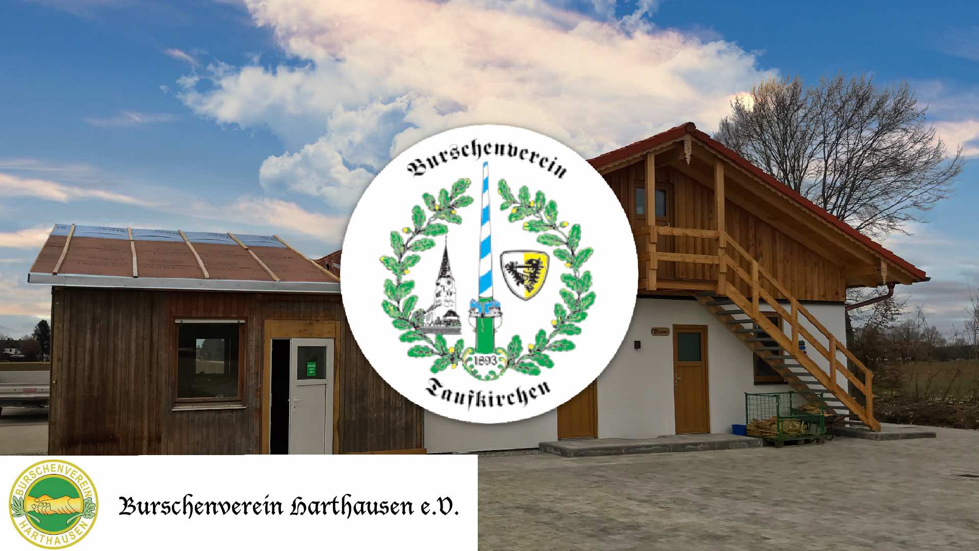 Maibaum-Gastwache mit dem Burschenverein Taufkirchen