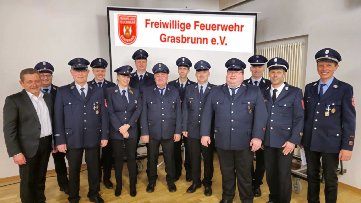 Jahreshauptversammlung der Feuerwehr Grasbrunn