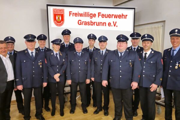 Jahreshauptversammlung der Feuerwehr Grasbrunn