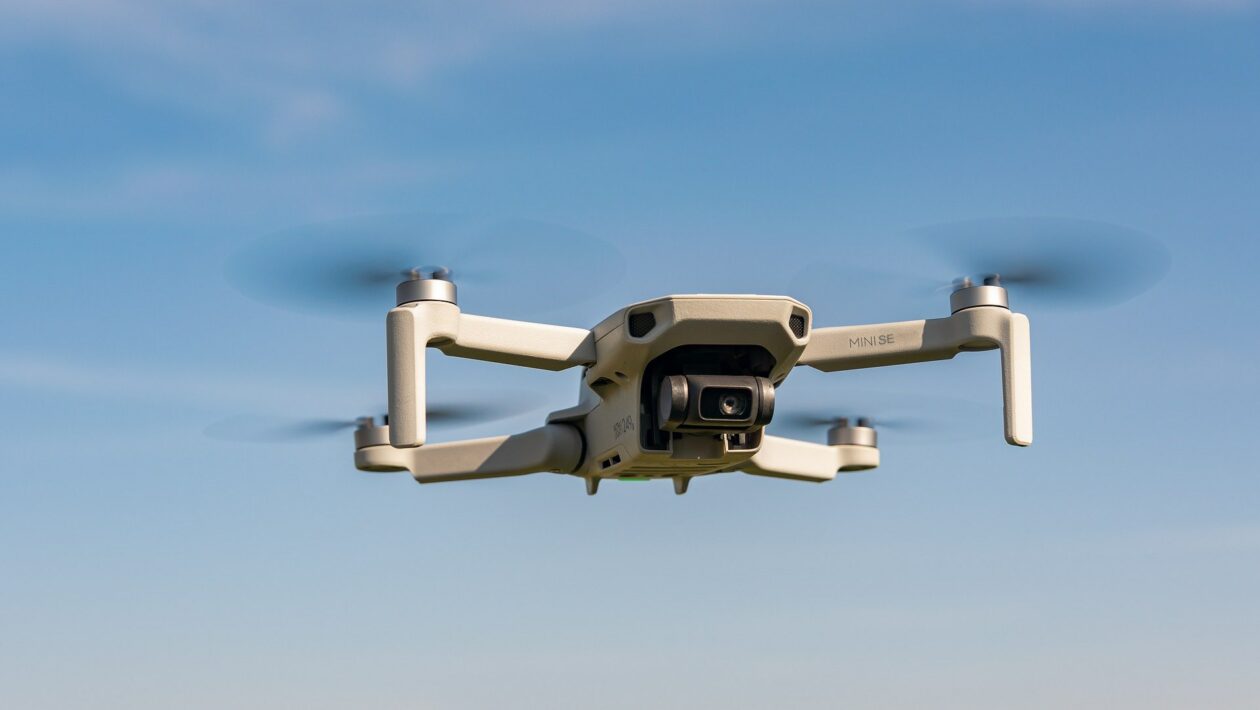 Luftaufnahmen mit Drohne im Gemeindegebiet Grasbrunn