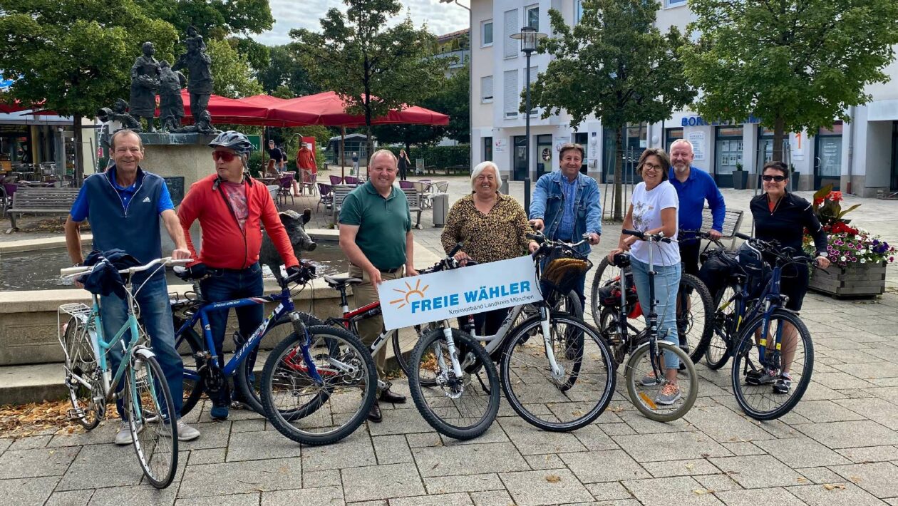 Freie Wähler München-Land starten Fahrrad-Suchfahrt