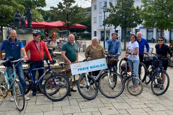 Freie Wähler München-Land starten Fahrrad-Suchfahrt