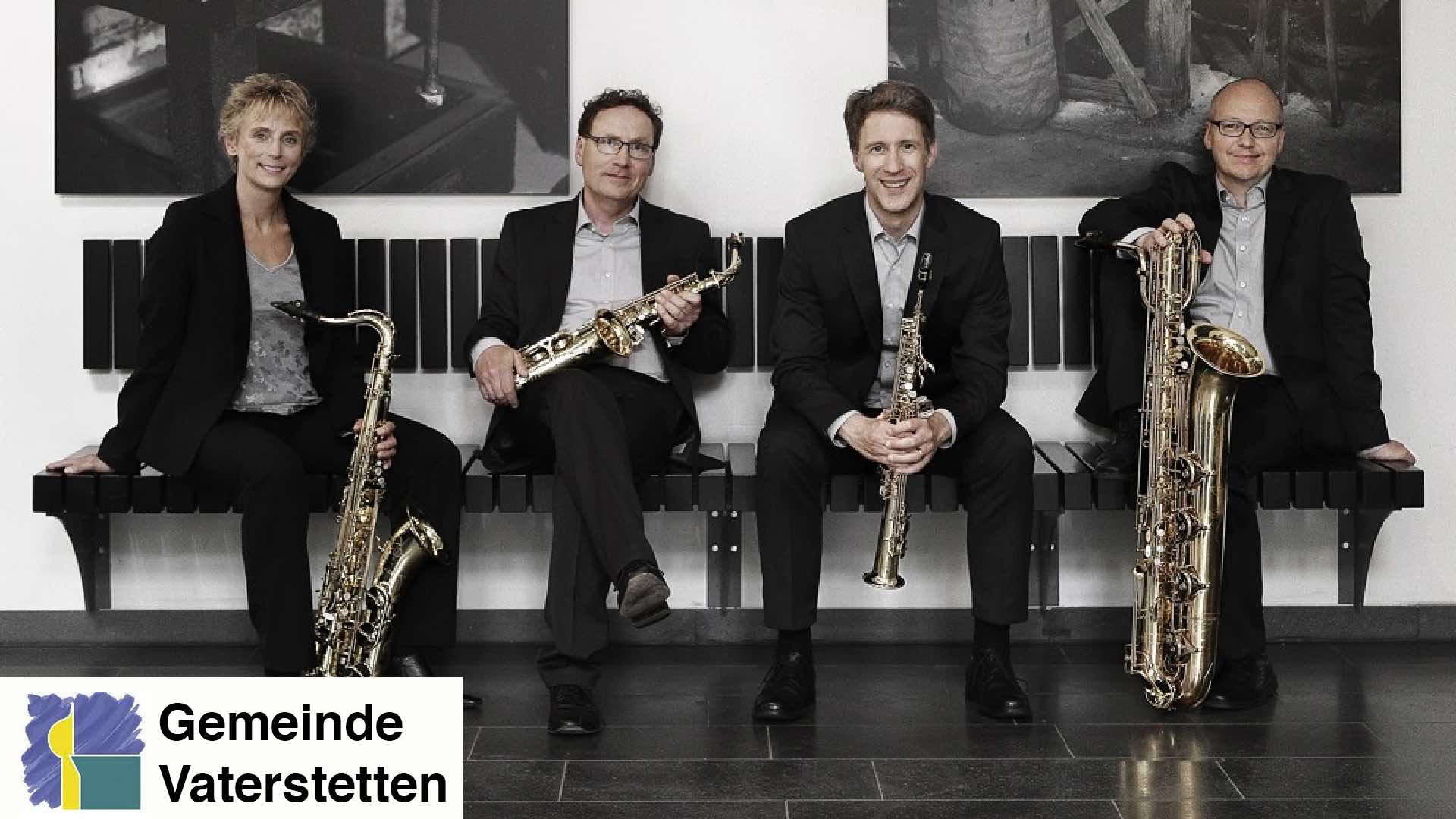 3. Vaterstettener Rathauskonzert mit dem Pindakaas Saxophon Quartett