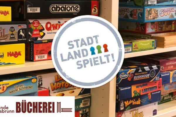 Stadt Land Spielt: Spielenachmittag in der Gemeindebücherei Grasbrunn