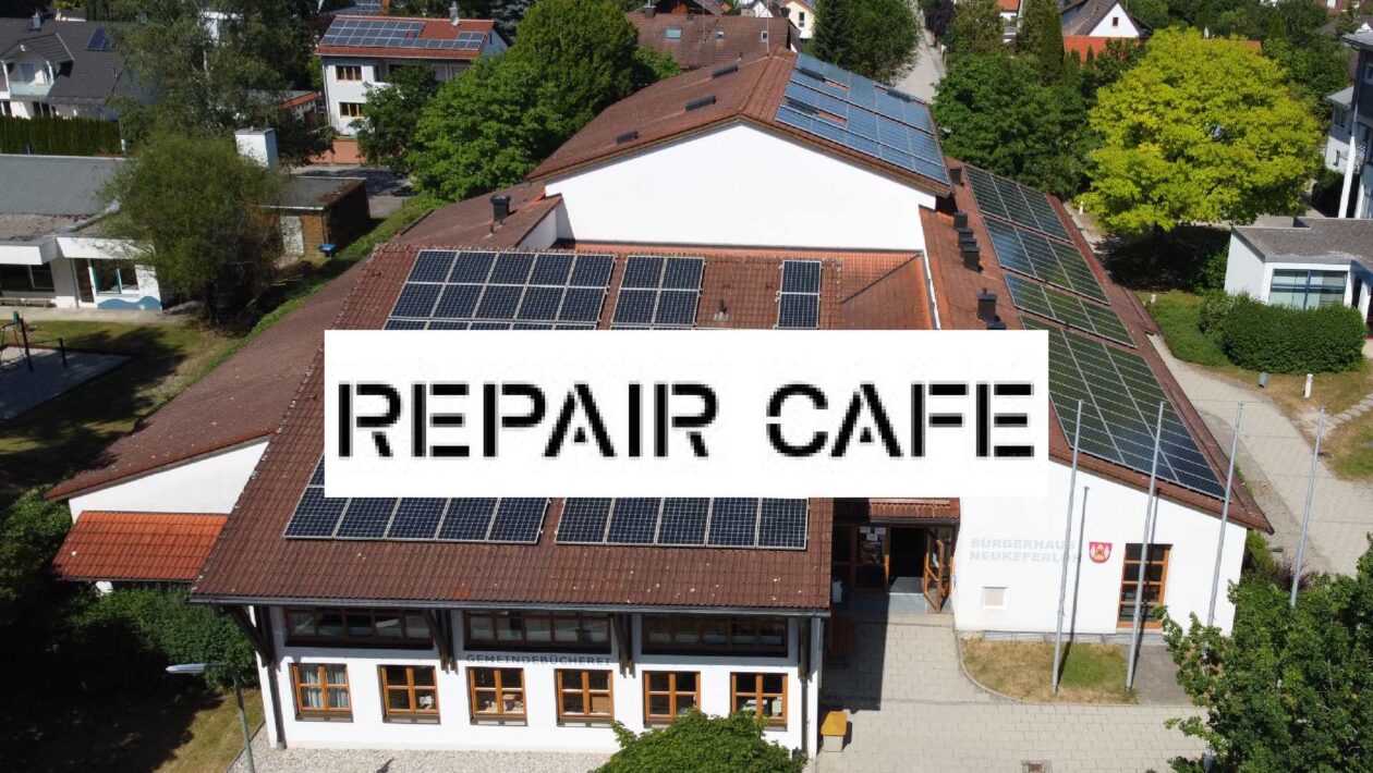 1. Repair Café im KulturCafé im Bürgerhaus Neukeferloh