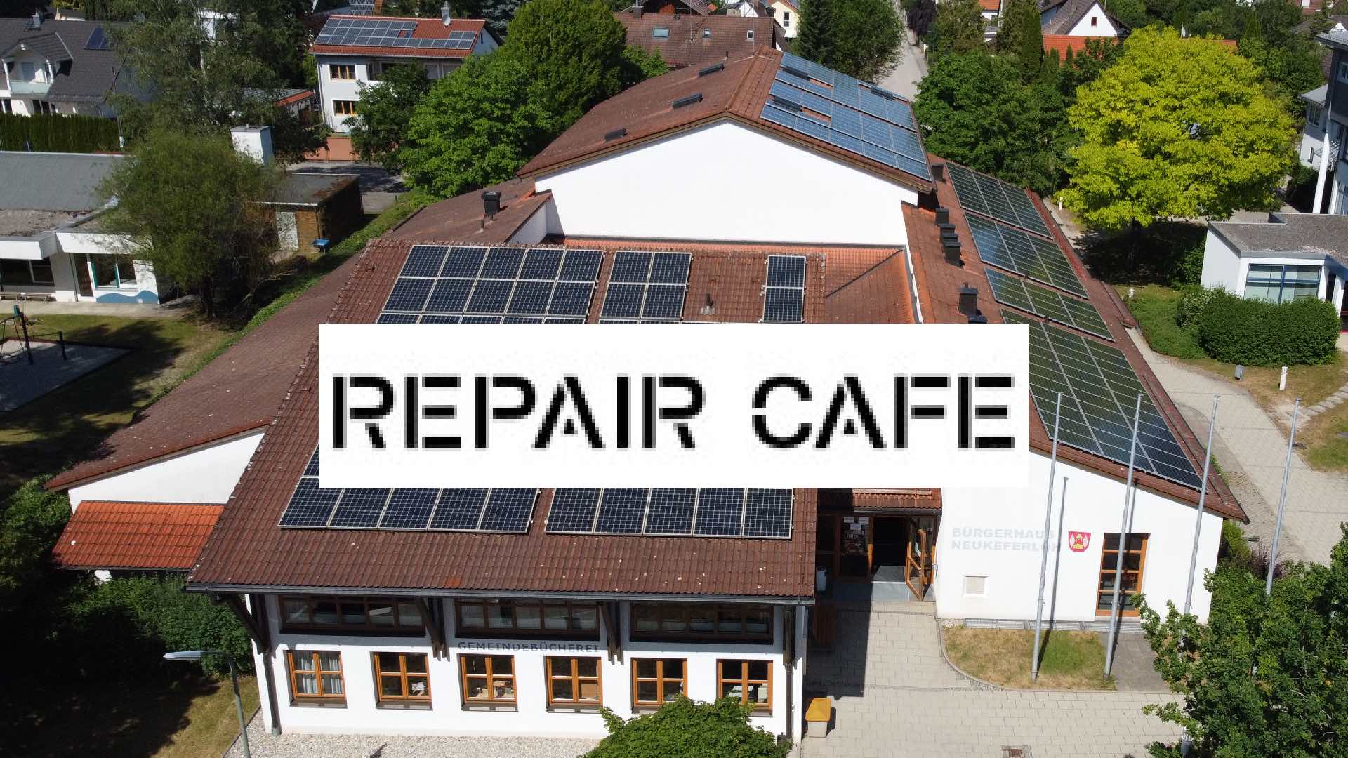 1. Repair Café im KulturCafé im Bürgerhaus Neukeferloh