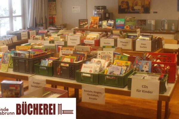 Bücherflohmarkt in der Gemeindebücherei Grasbrunn
