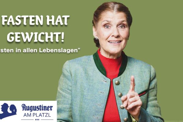 Fastenrede im Augustiner am Platzl mit Corinna Binzer