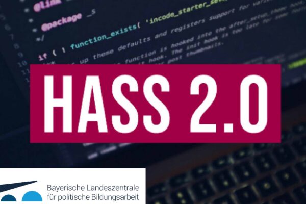 Online-Seminar: Hass 2.0 – für Multiplikator*innen