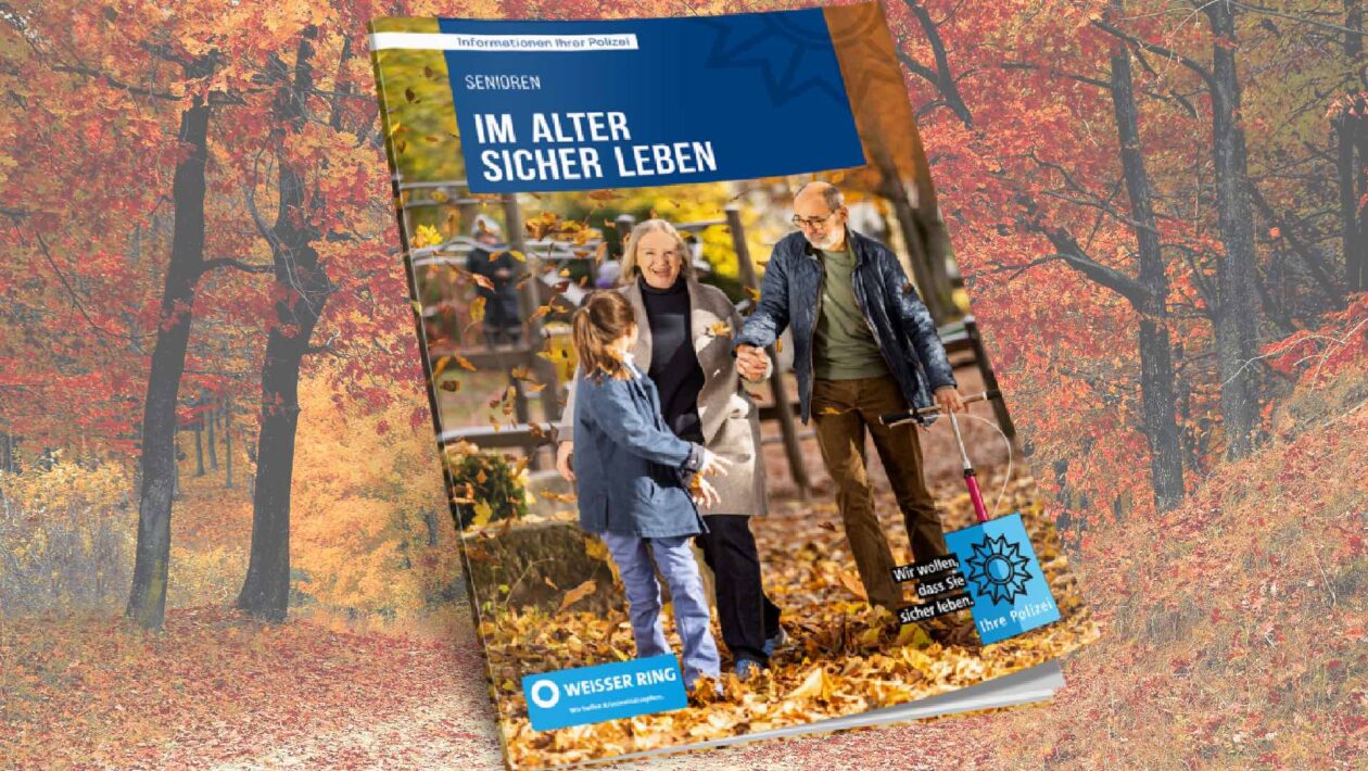 Neue Infobroschüre für Senioren: "Im Alter sicher leben"