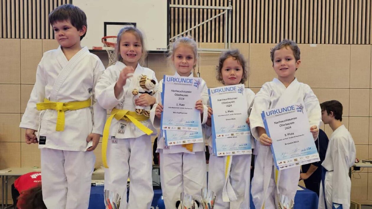 Karate-Abteilung des TSV Grasbrunn erfolgreich bei den Oberbayerischen Meisterschaften