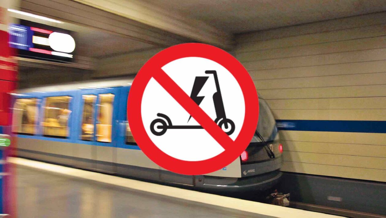 E-Scooter-Verbot in Münchner MVV