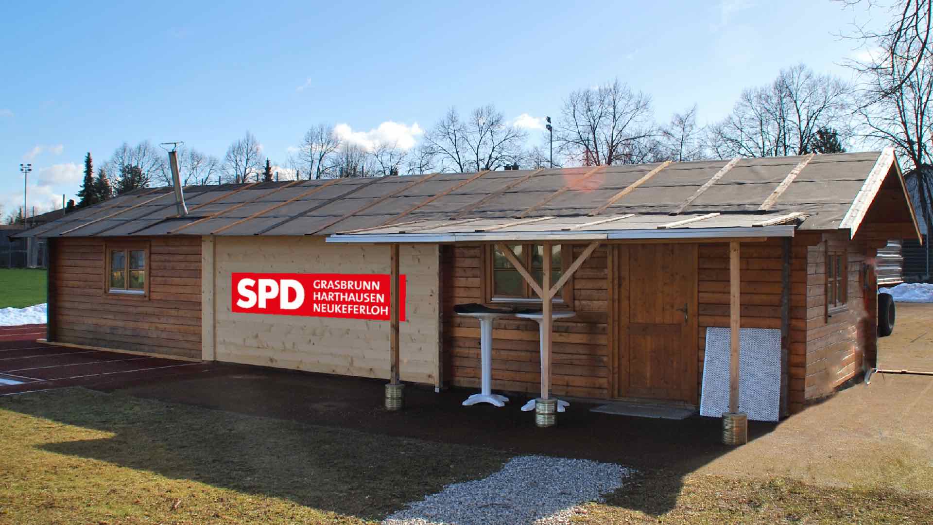 Maibaum-Wache 2024 mit der SPD Grasbrunn