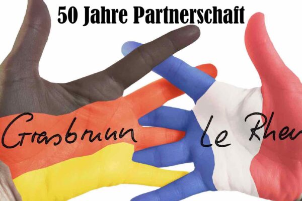 Das Festprogramm zu 50 Jahre Partnerschaft Grasbrunn - Le Rheu