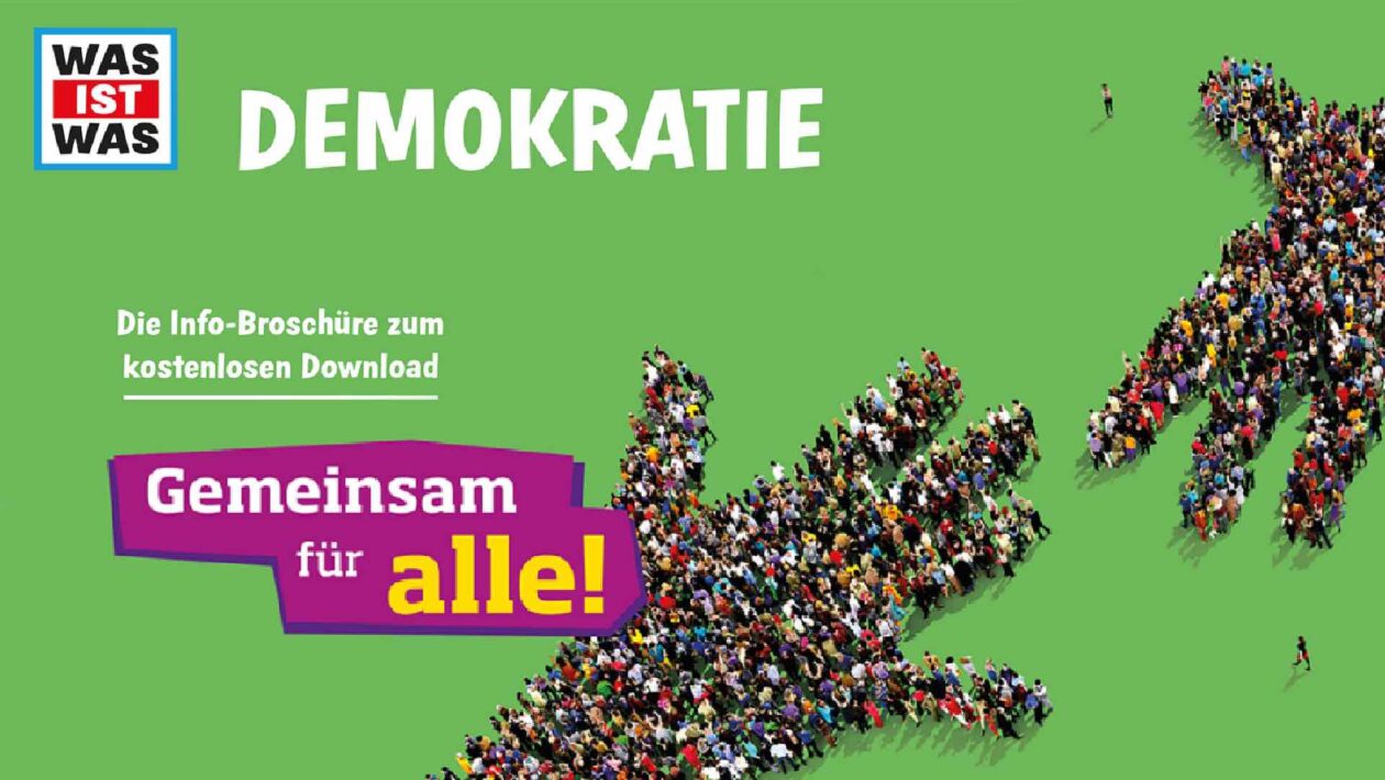 Kostenlose Info-Broschüre "Demokratie"