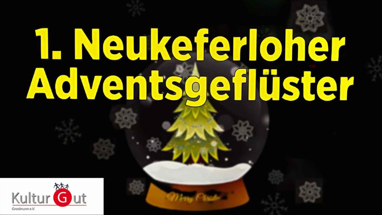 Auf zum 1. Neukeferloher Adventsgeflüster