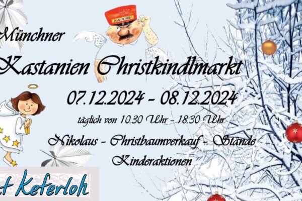 3. Münchner Kastanien-Christkindlmarkt im Gut Keferloh