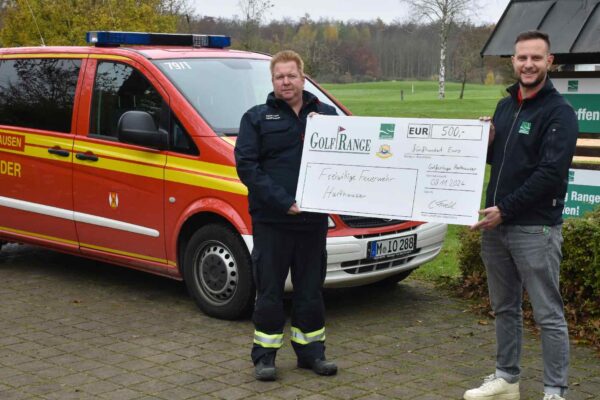 Spende für die Feuerwehr Harthausen