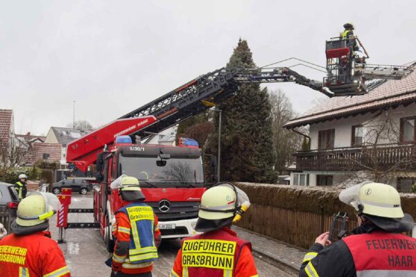 Drei Einsätze für die Feuerwehr Grasbrunn an einem Tag