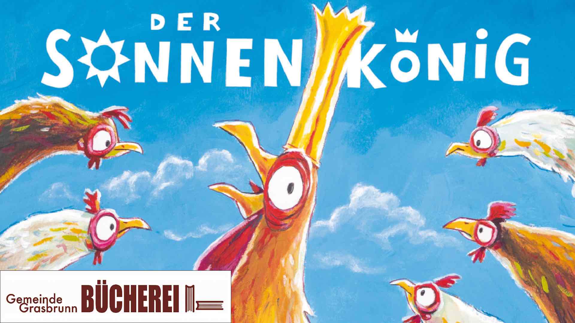 Bilderbuchkino "Der Sonnenkönig" in der Gemeindebücherei Grasbrunn