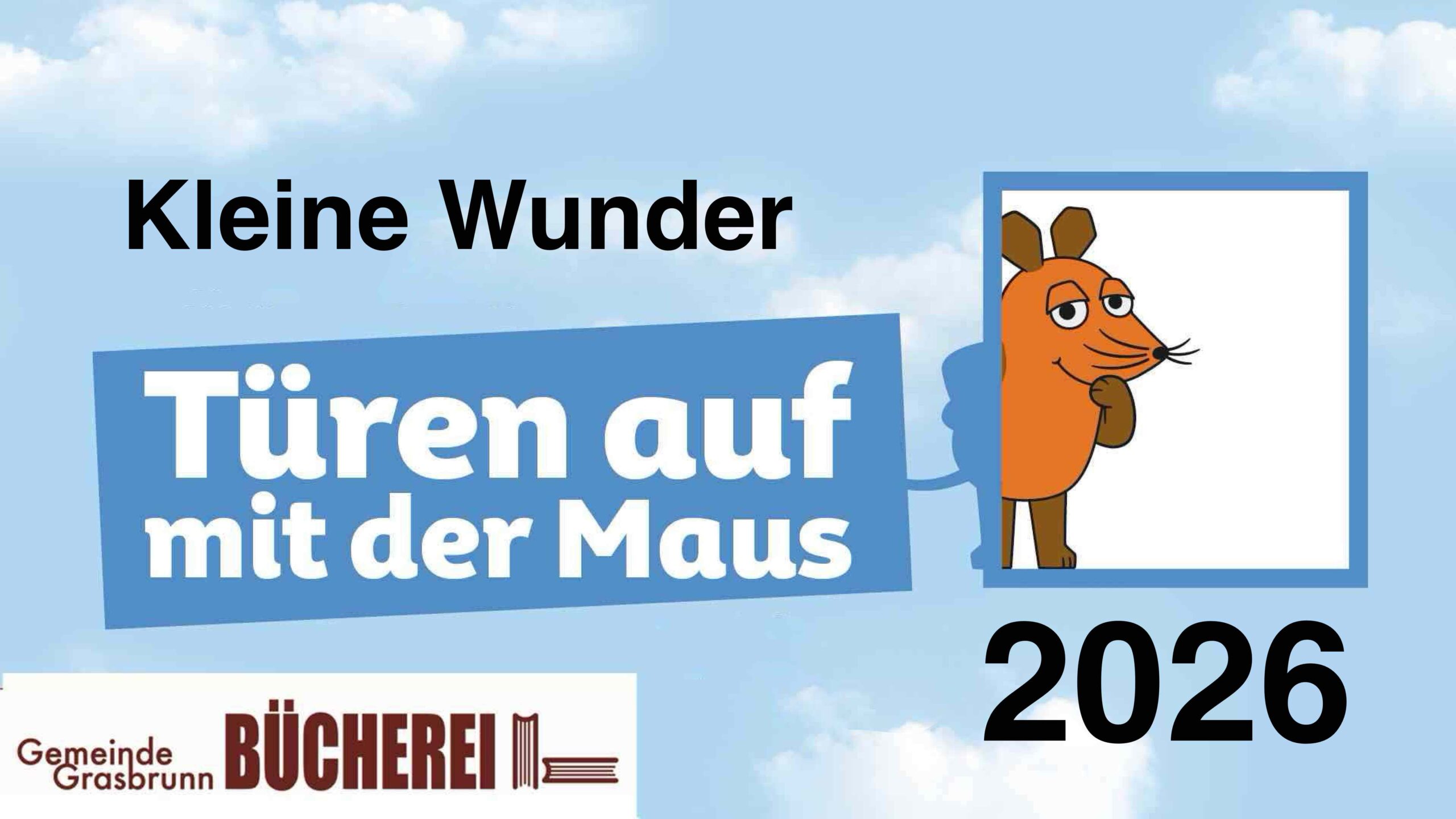 Türen auf mit der Maus in der Gemeindebücherei Grasbrunn 2026