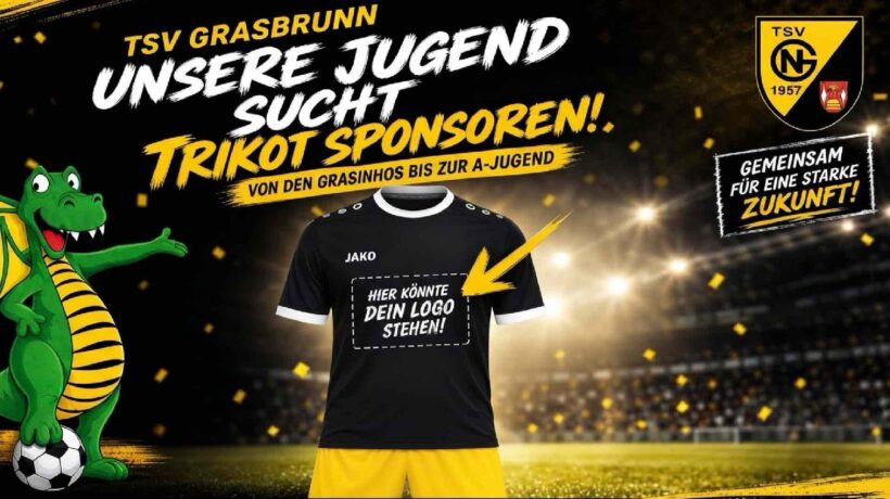 TSV Grasbrunn sucht Trikot-Sponsoren